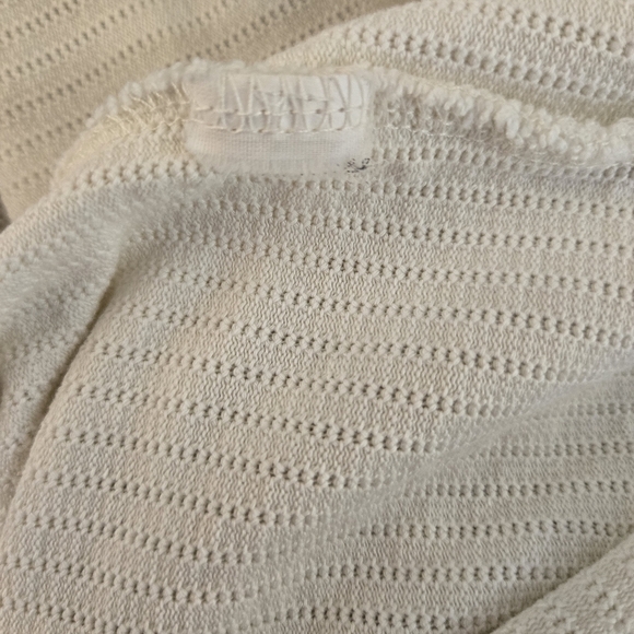 ZARA Short Sleeve High Neck Knit Top Size Medium - Picture 6 of 6